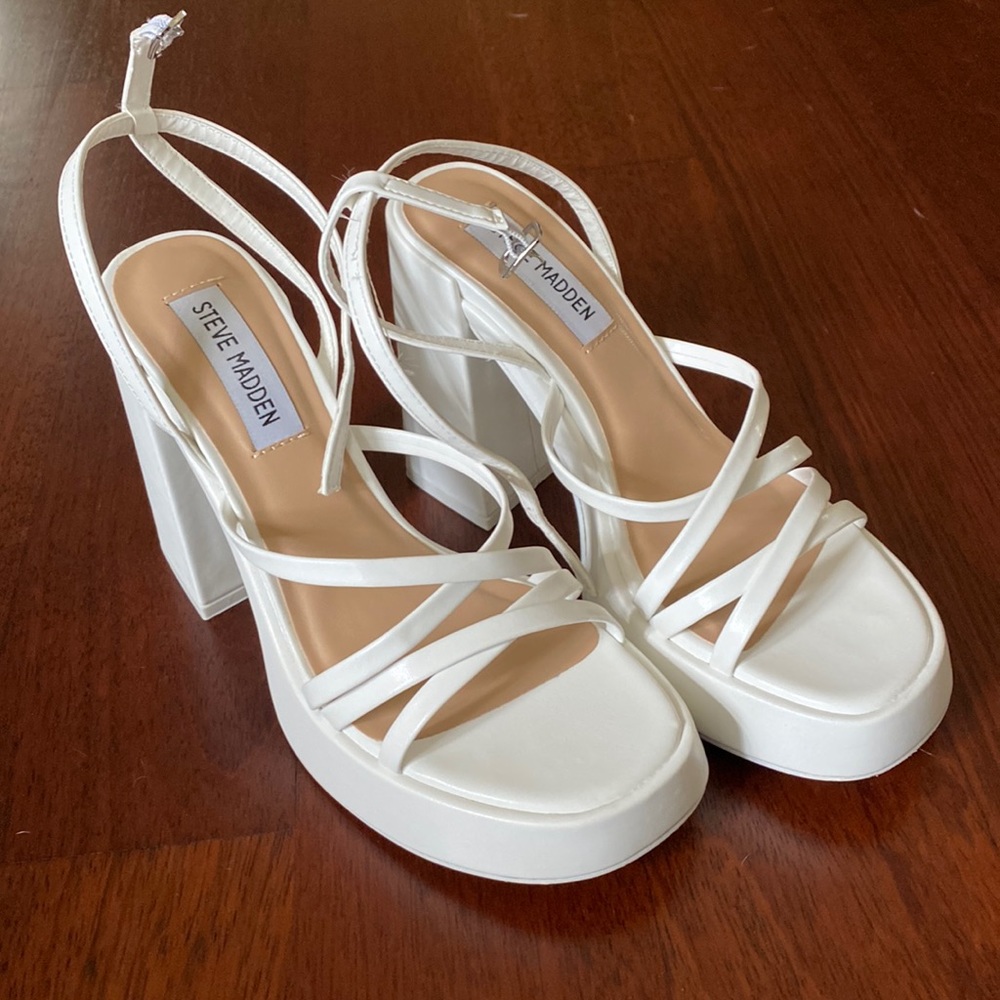 Affection White Steven Madden Shoes